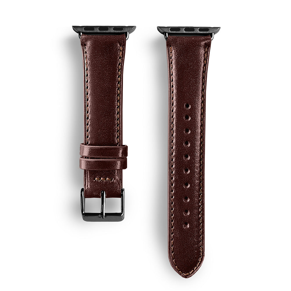 L'intemporel | Bracelet Cuir véritable lisse