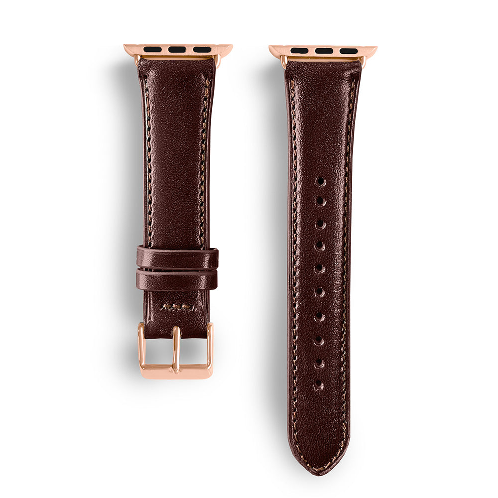 L'intemporel | Bracelet Cuir véritable lisse