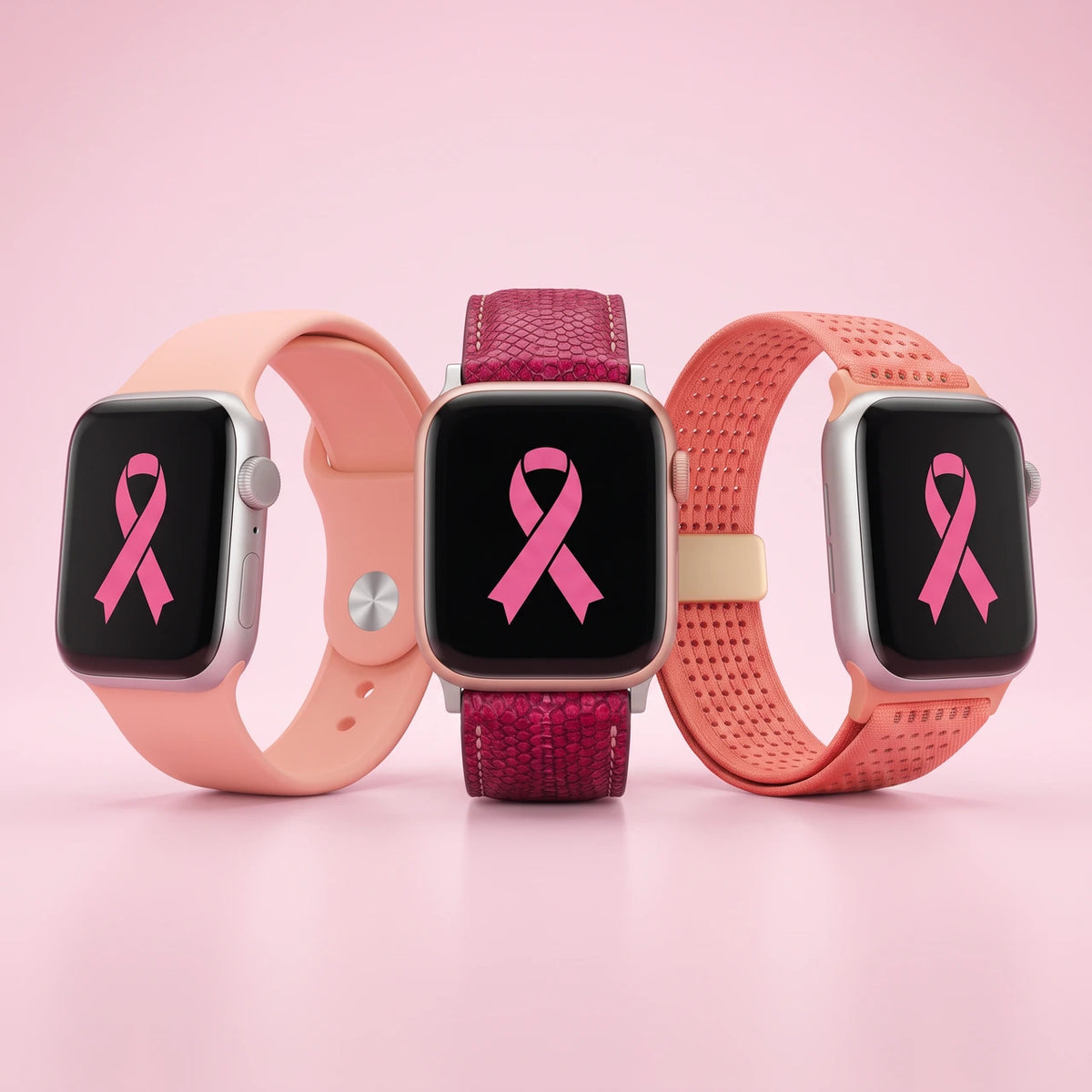 Pack Premium La Truite Octobre Rose · Apple Watch