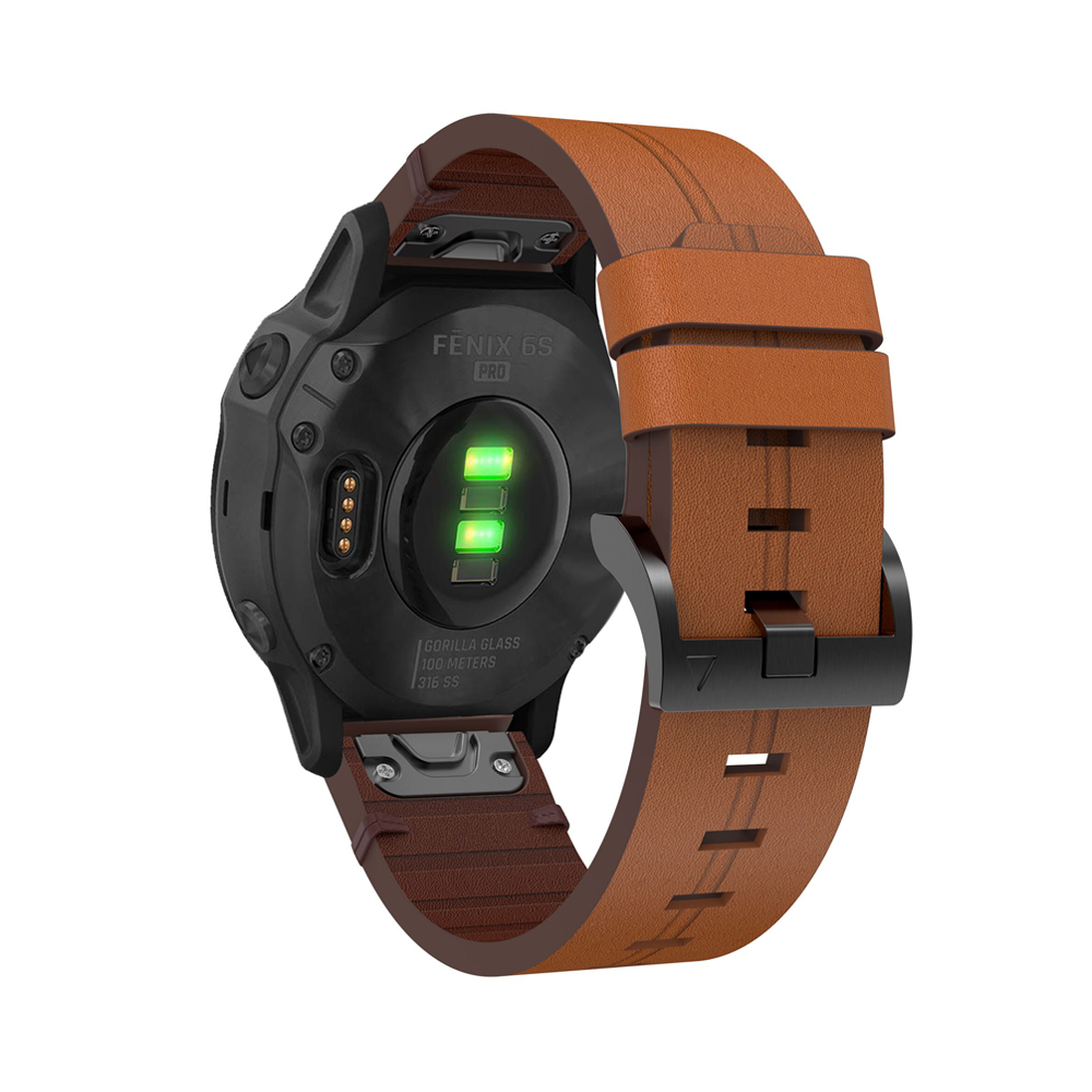 Bracelet Quick-Fit | 20mm (Cuir sportif) - 2 couleurs