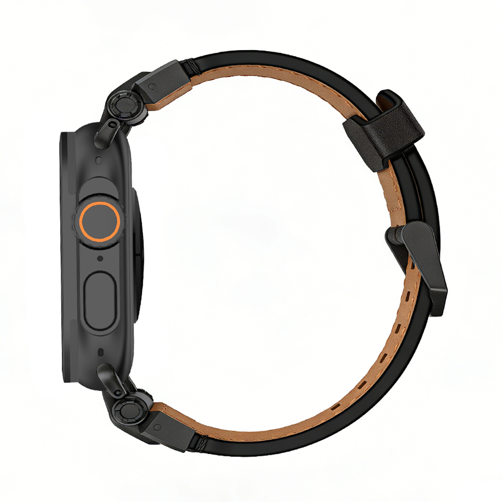 Eternel | Bracelet Cuir & Titane