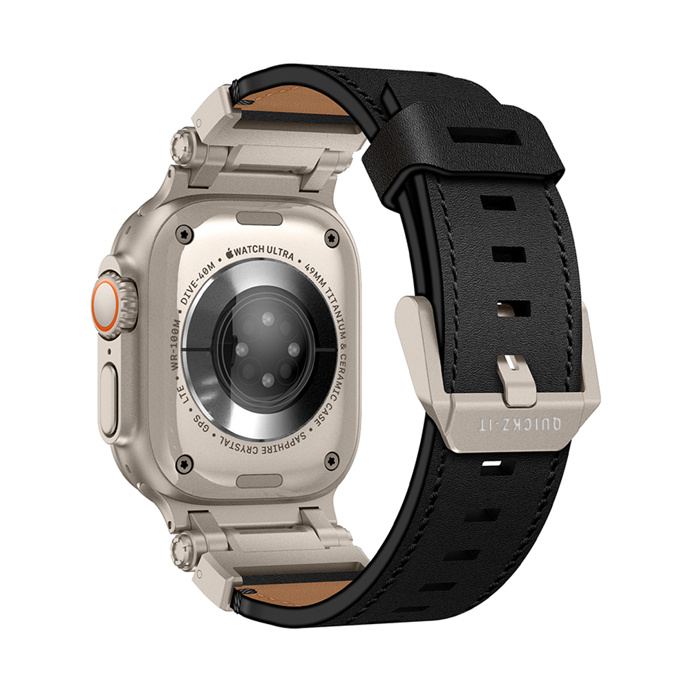 Eternel | Bracelet Cuir & Titane