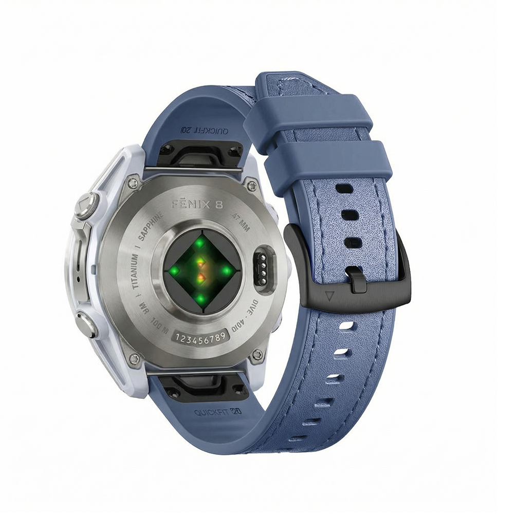 Bracelet Quick-Fit | 20mm (Cuir hybride) - 4 couleurs