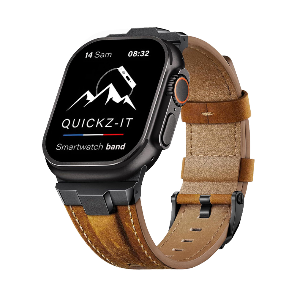 Legend | Bracelet Cuir & Titane