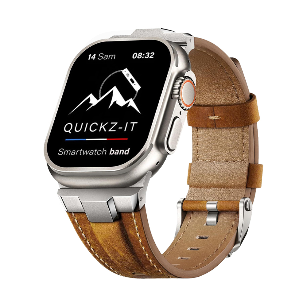 Legend | Bracelet Cuir & Titane