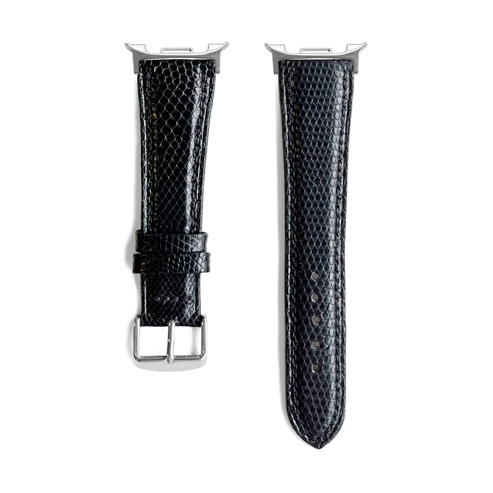 L'exotique - Bracelet Samsung | Galaxy Watch 8 (Cuir véritable lézard)