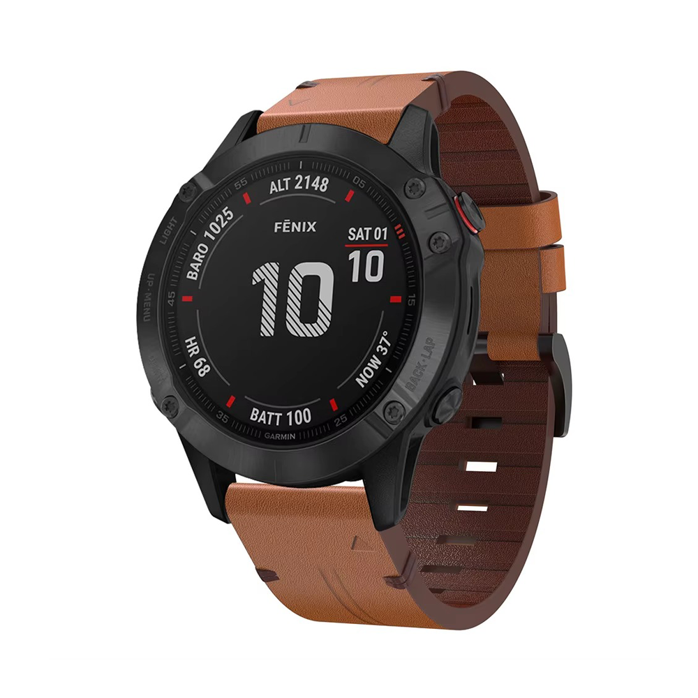 Bracelet Quick-Fit | 20mm (Cuir sportif) - 2 couleurs