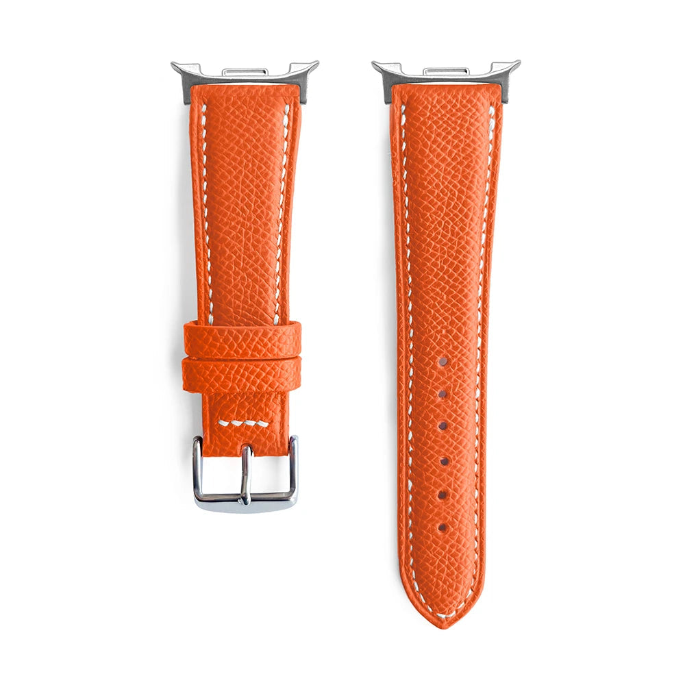 Le Chromatique - Bracelet Samsung | Galaxy Watch 8 (Cuir véritable grainé)