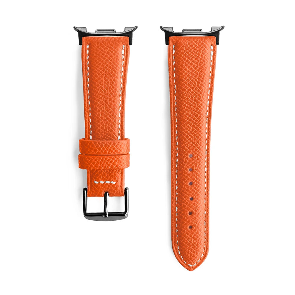 Le Chromatique - Bracelet Samsung | Galaxy Watch 8 (Cuir véritable grainé)