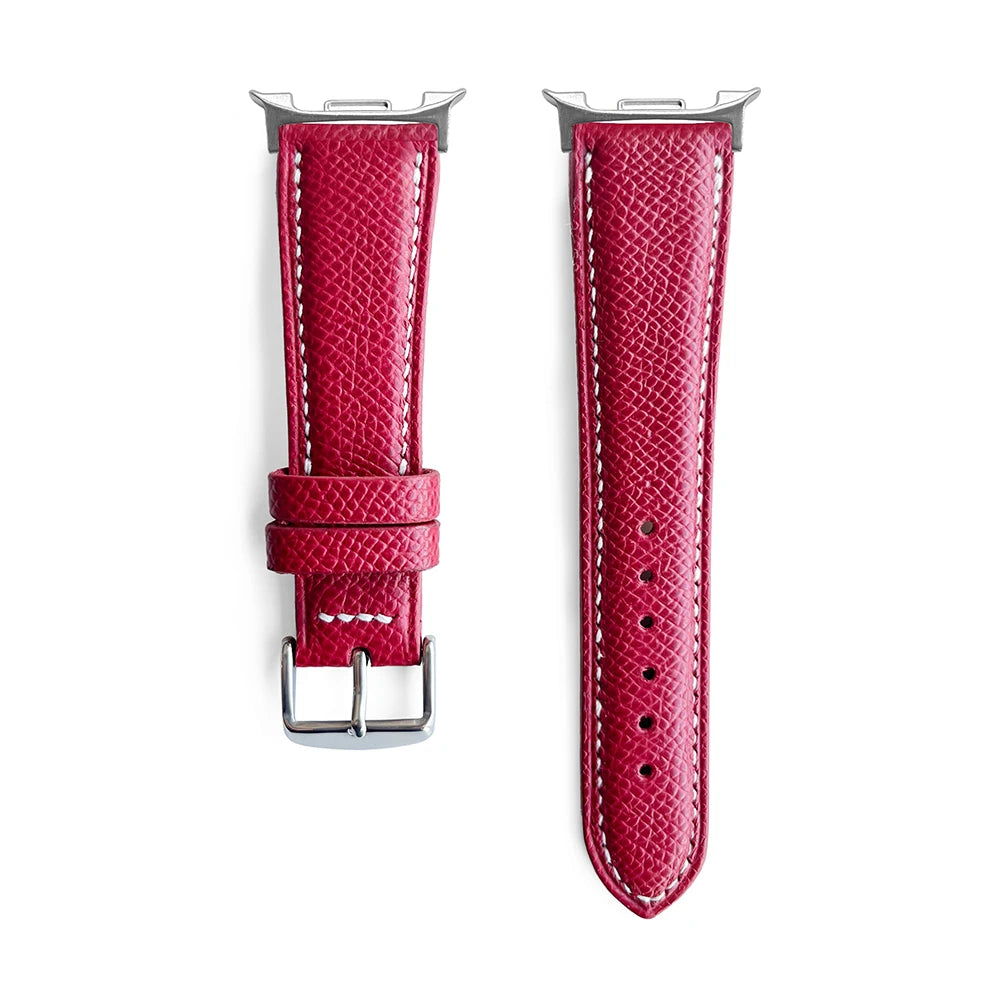 Le Chromatique - Bracelet Samsung | Galaxy Watch 8 (Cuir véritable grainé)