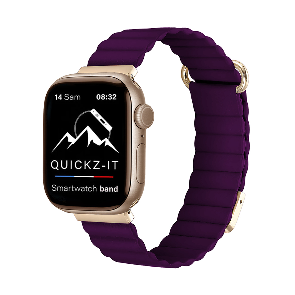 Roxa | Bracelet Cuir aimanté
