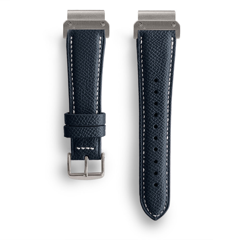 Le Chromatique - Bracelet Quick-Fit | 26mm (Cuir véritable grainé)