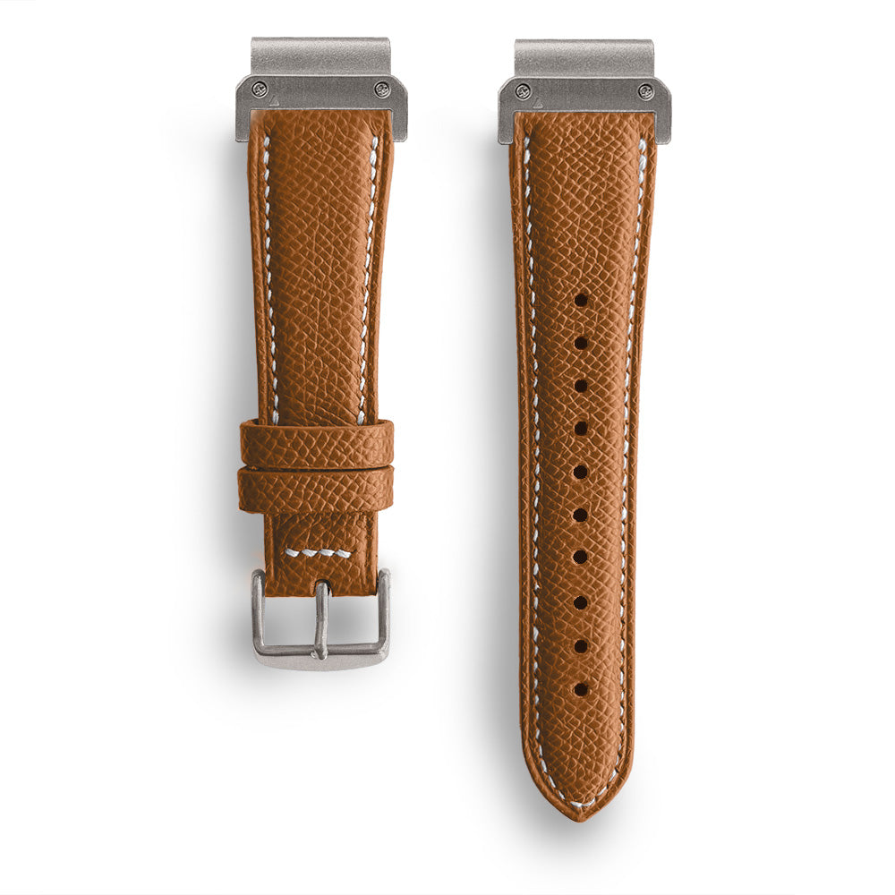 Le Chromatique - Bracelet Quick-Fit | 26mm (Cuir véritable grainé)