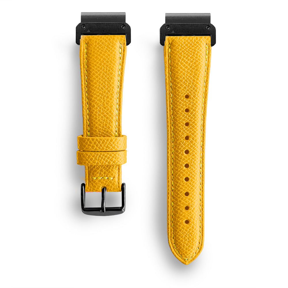 Le Chromatique - Bracelet Quick-Fit | 26mm (Cuir véritable grainé)