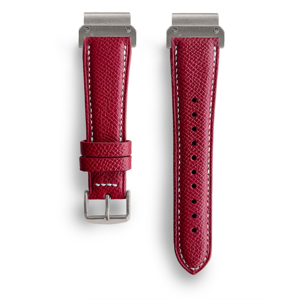 Le Chromatique - Bracelet Quick-Fit | 26mm (Cuir véritable grainé)