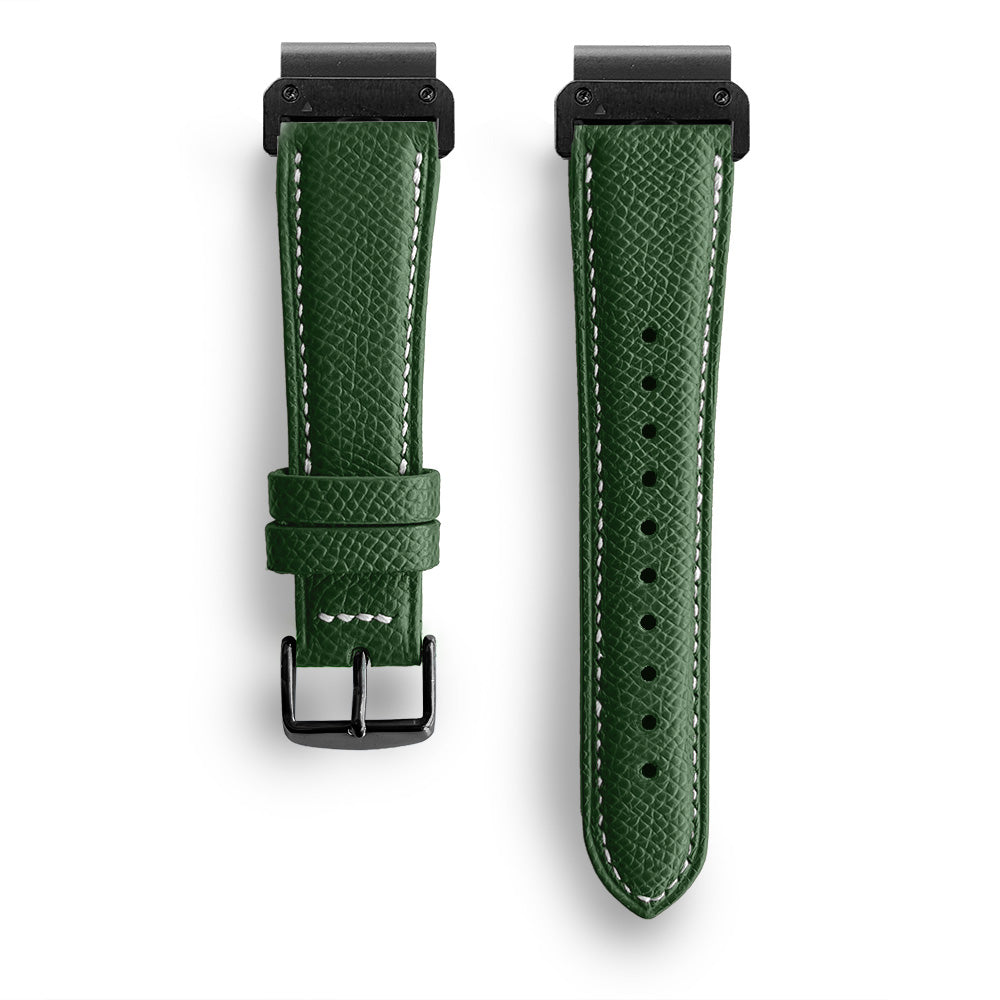 Le Chromatique | Bracelet Cuir véritable grainé (22mm)