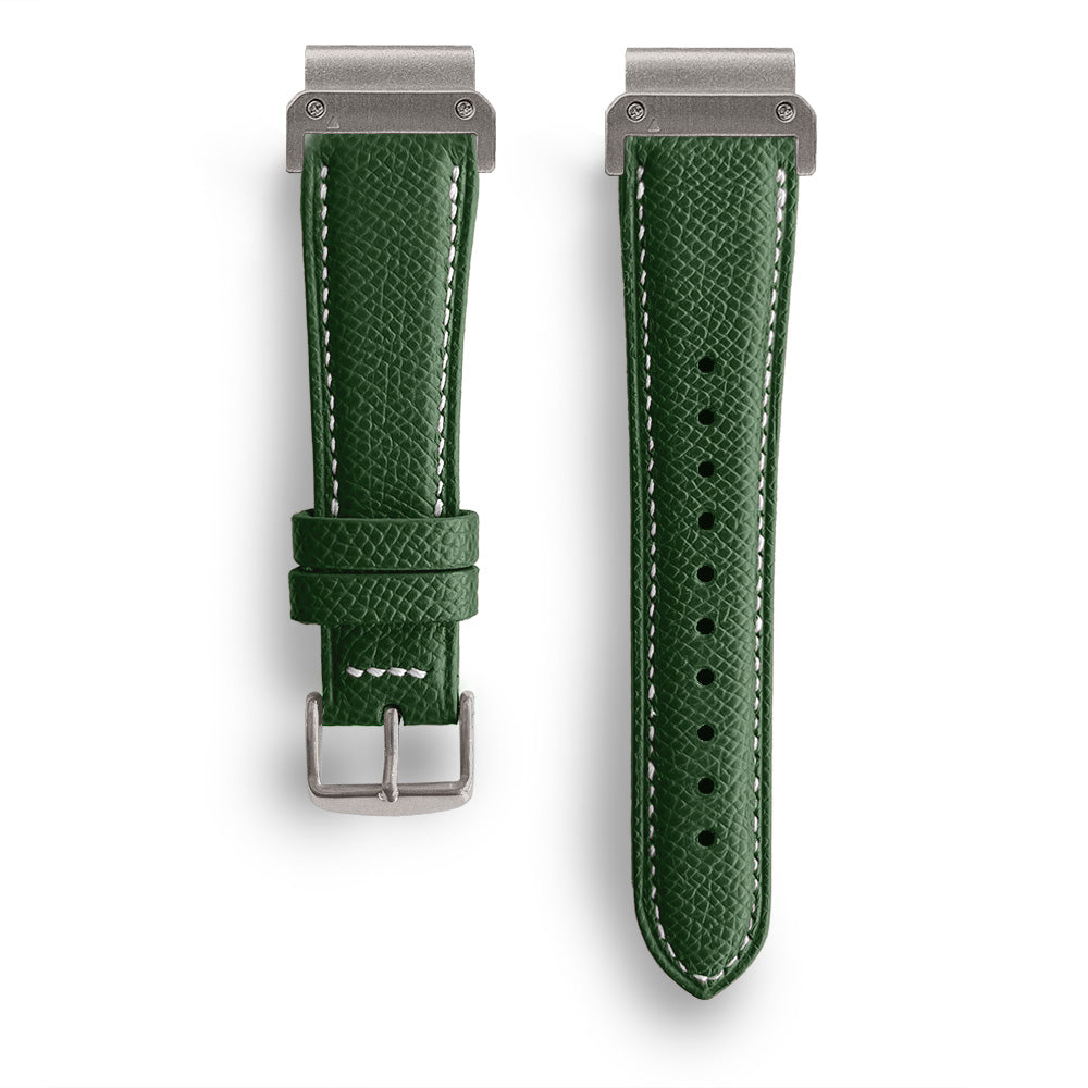 Le Chromatique - Bracelet Quick-Fit | 22mm (Cuir véritable grainé)