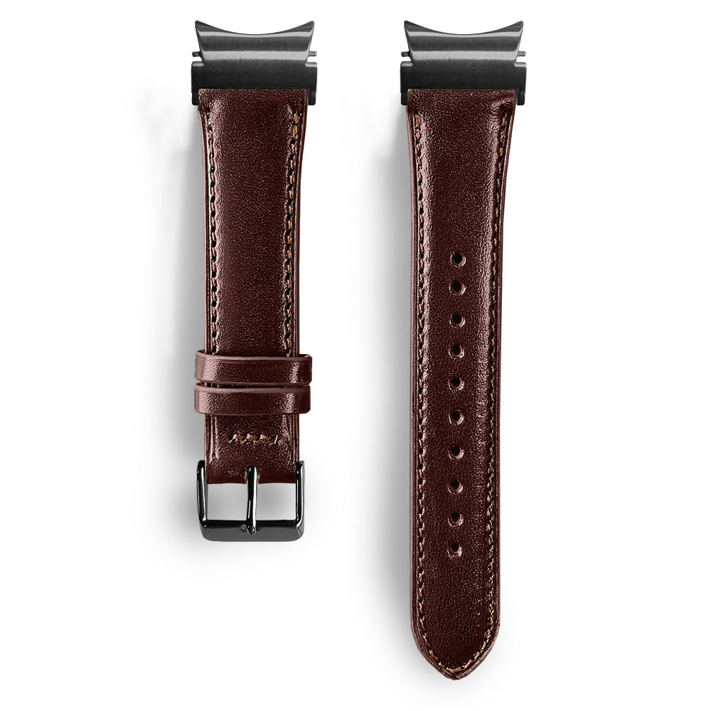 L'Intemporel - Bracelet Samsung | 20mm (Cuir véritable lisse)