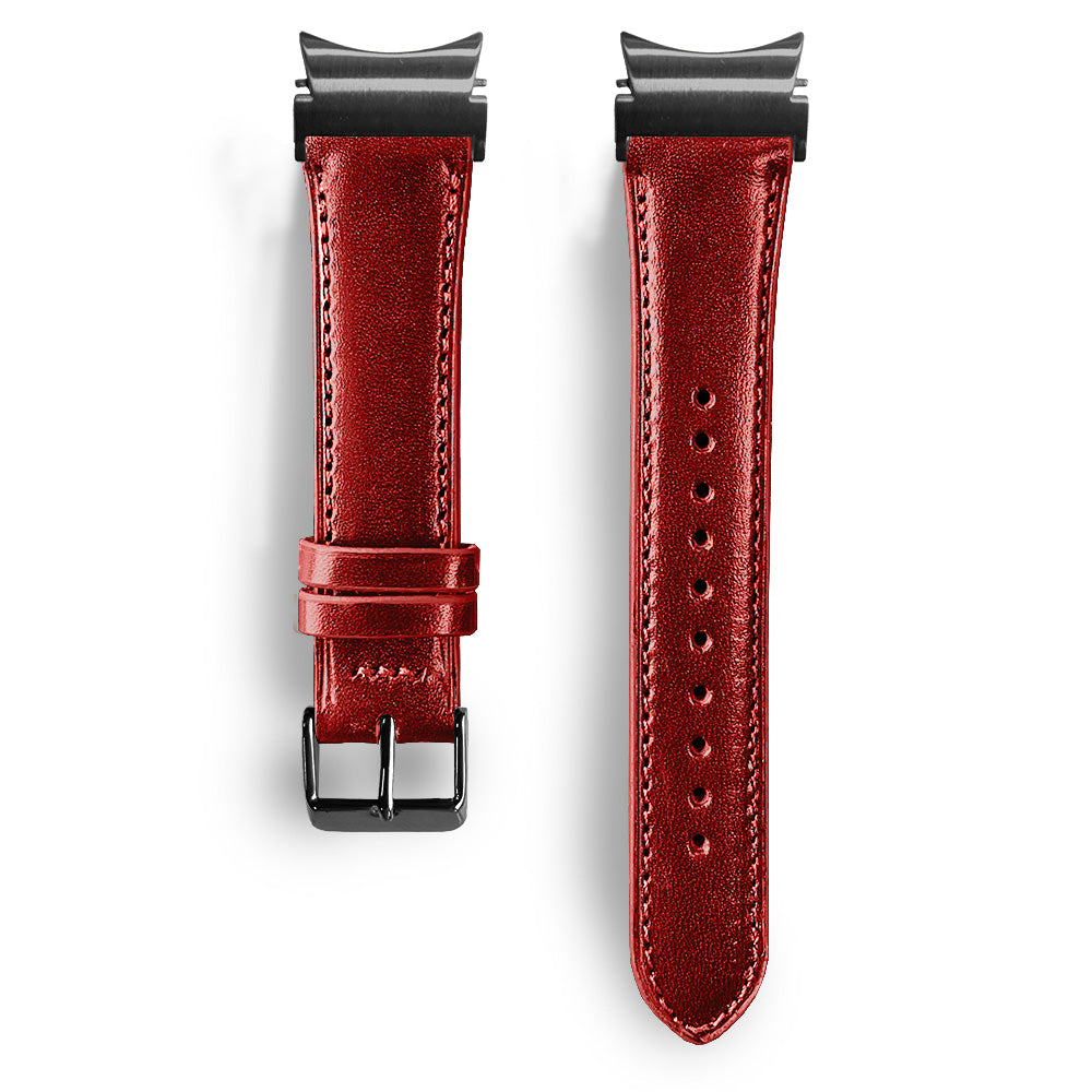 L'Intemporel - Bracelet Samsung | 20mm (Cuir véritable lisse)