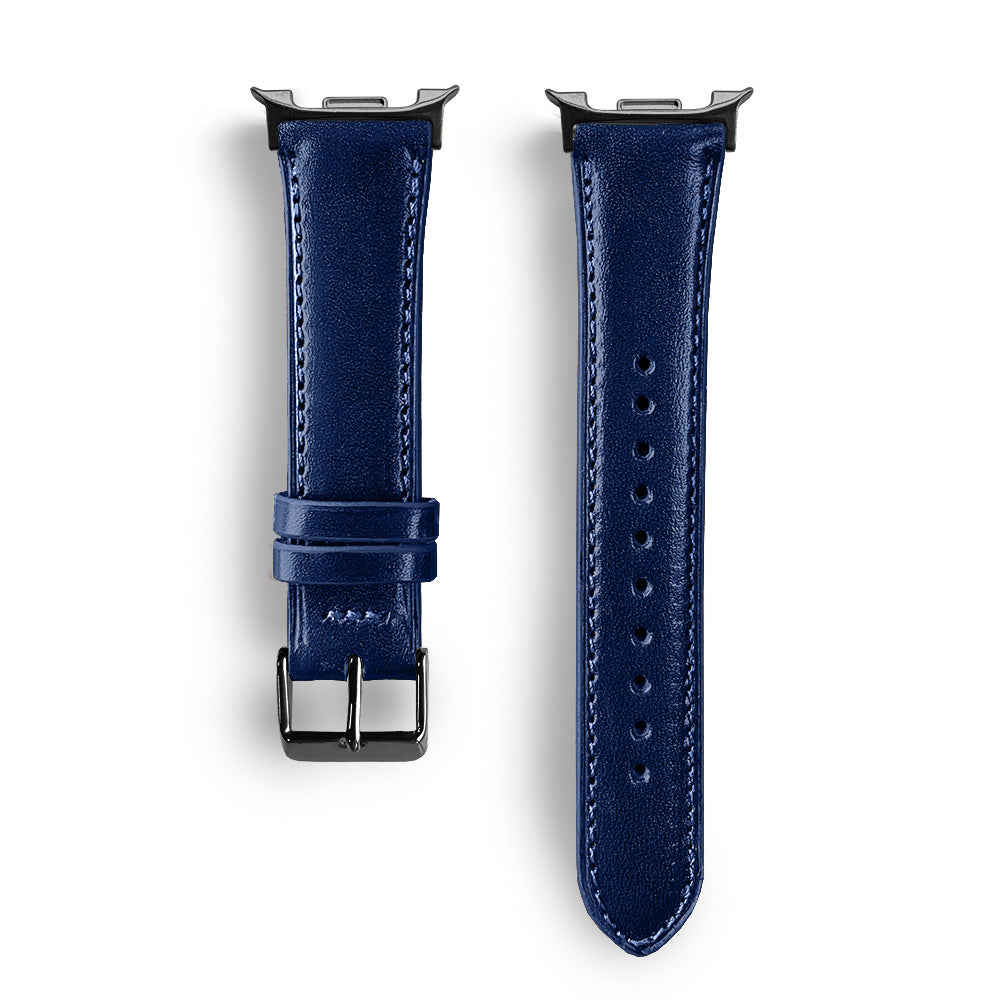 L'Intemporel - Bracelet Samsung | Galaxy Watch 8 (Cuir véritable lisse)