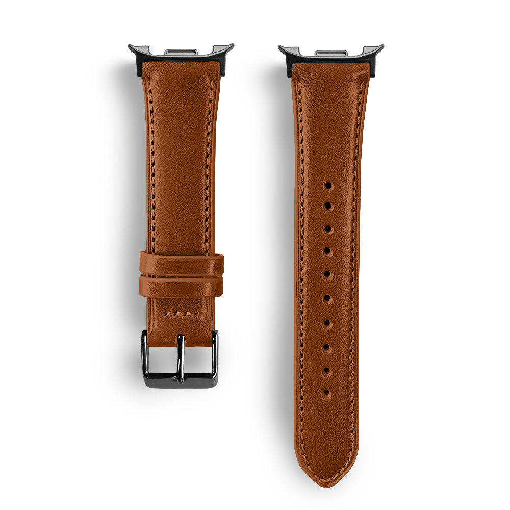 L'Intemporel - Bracelet Samsung | Galaxy Watch 8 (Cuir véritable lisse)