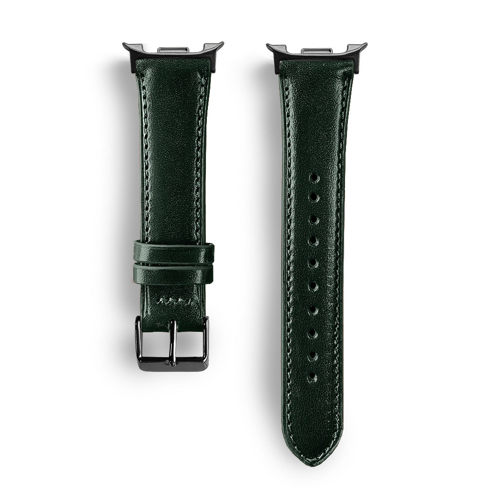 L'Intemporel - Bracelet Samsung | Galaxy Watch 8 (Cuir véritable lisse)