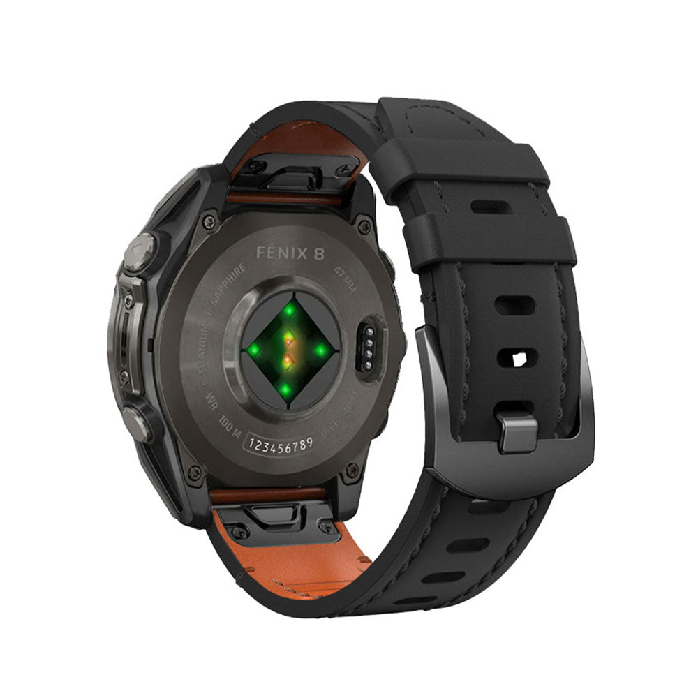 Bracelet Quick-Fit | 22mm (Cuir de vache) - 2 couleurs