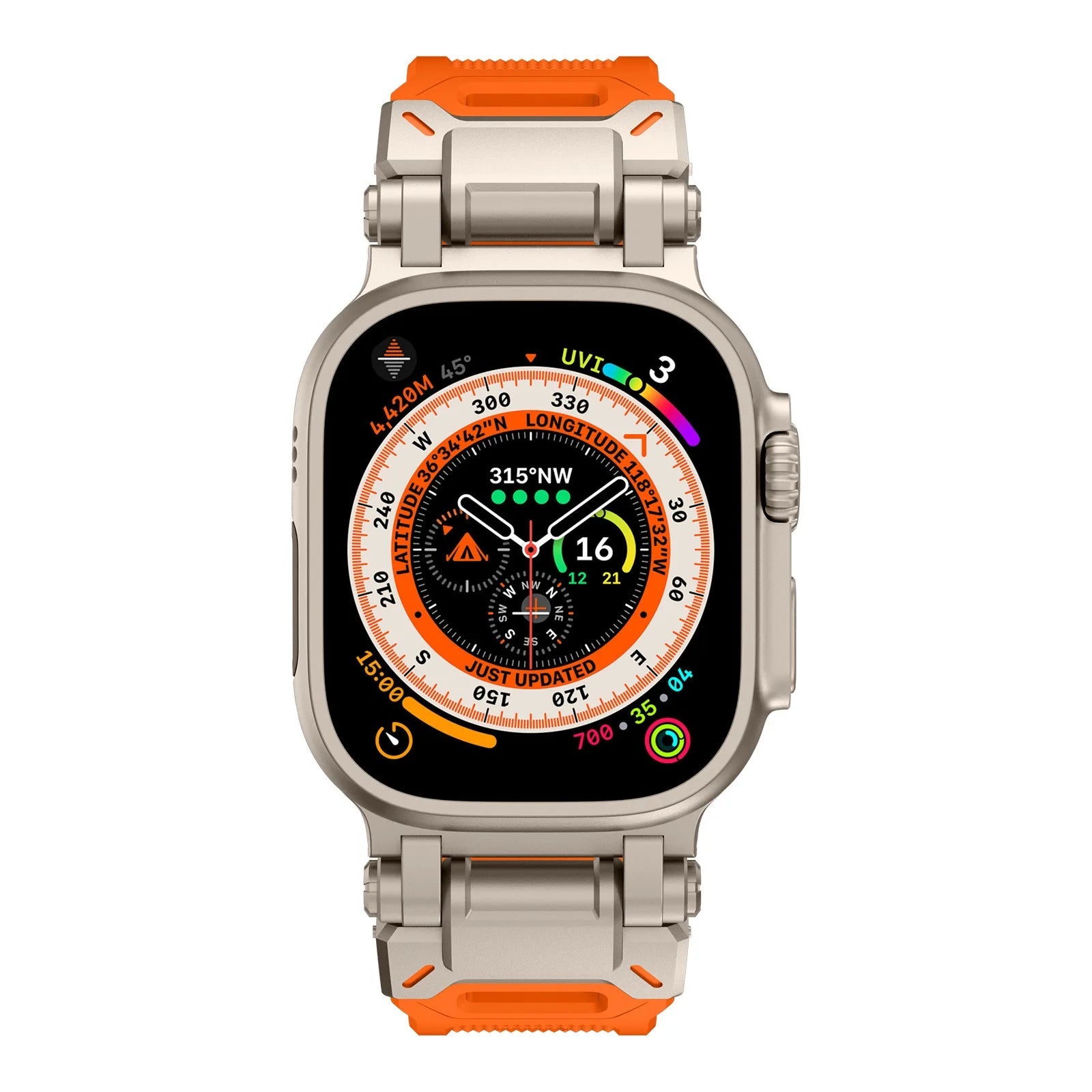 Aegis | Bracelet Silicone & Titane - quickz - it