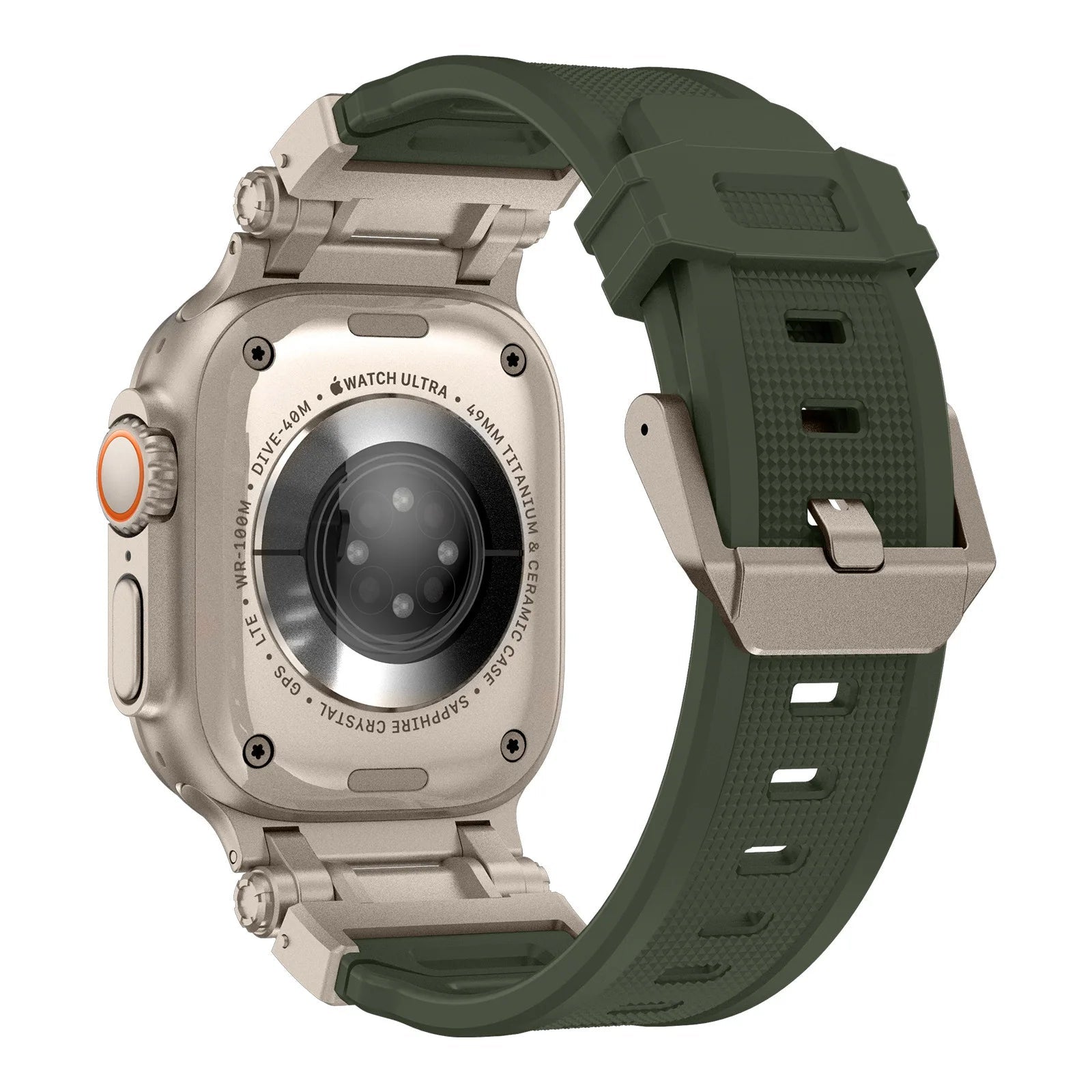 Aegis | Bracelet Silicone & Titane - quickz - it