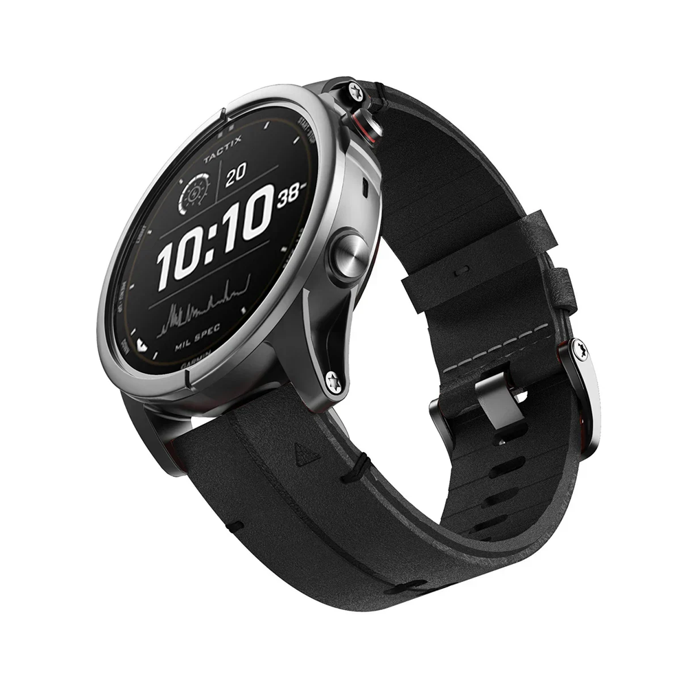 Bracelet Quick-Fit | 22mm (Cuir véritable et titane) - 2 couleurs