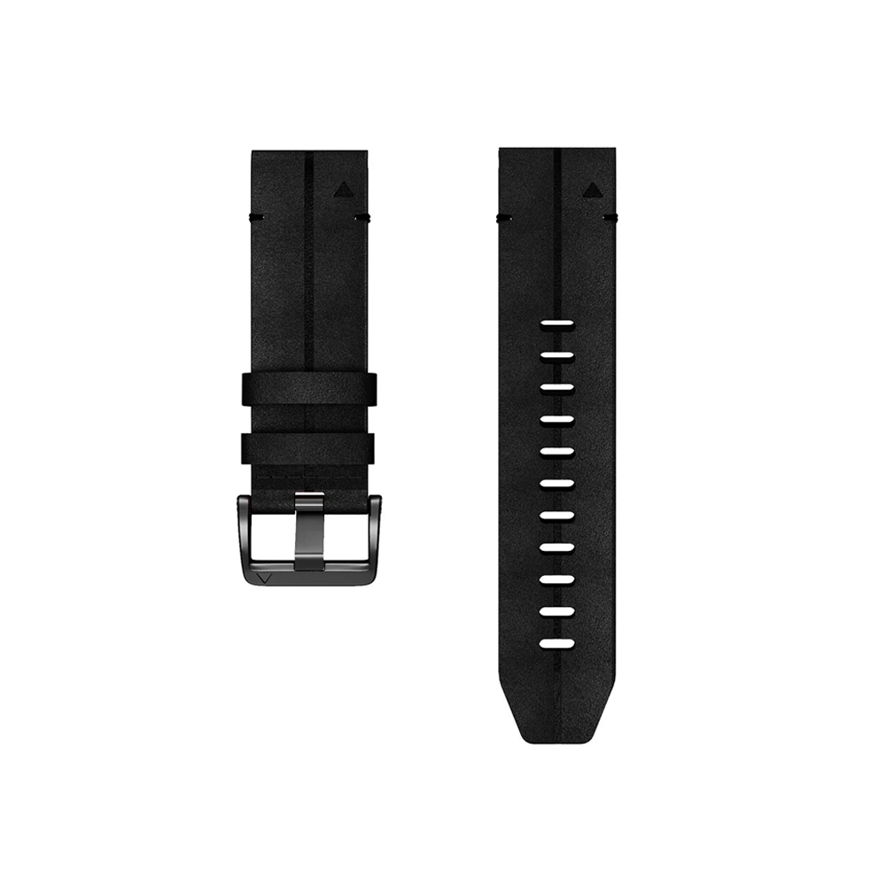 Bracelet Quick-Fit | 22mm (Cuir véritable et titane) - 2 couleurs