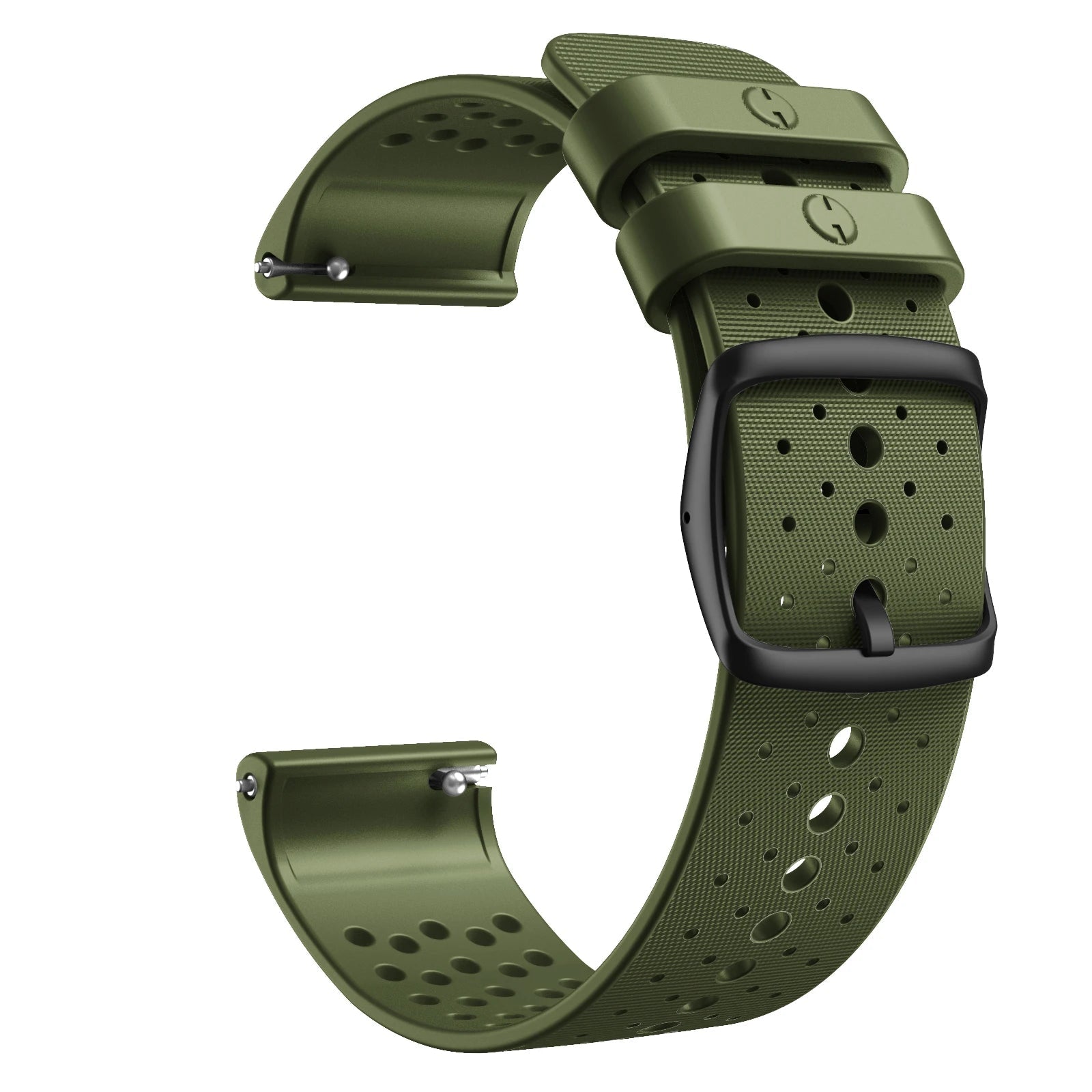 Bracelet Polar | 22mm (Silicone Premium / Cadran Noir) - quickz - it