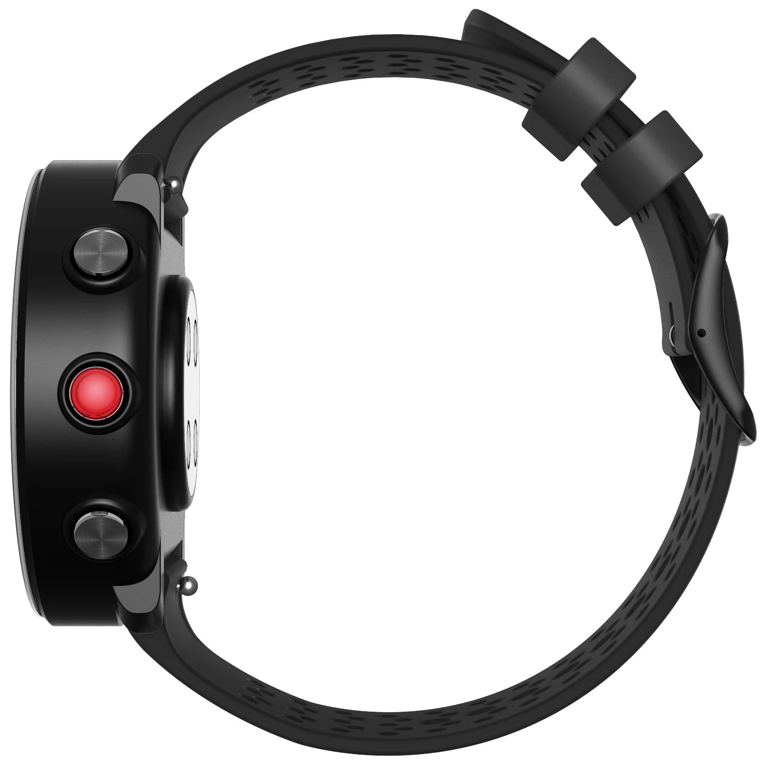 Bracelet Polar | 22mm (Silicone Premium / Cadran Noir) - quickz - it