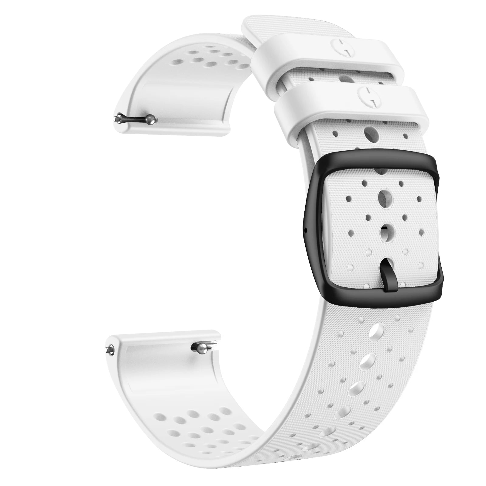 Bracelet Polar | 22mm (Silicone Premium / Cadran Noir) - quickz - it