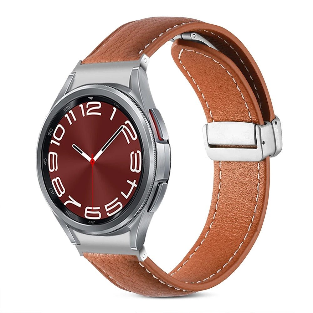 Bracelet pour Samsung | 20mm (Cuir féminin) - quickz - it