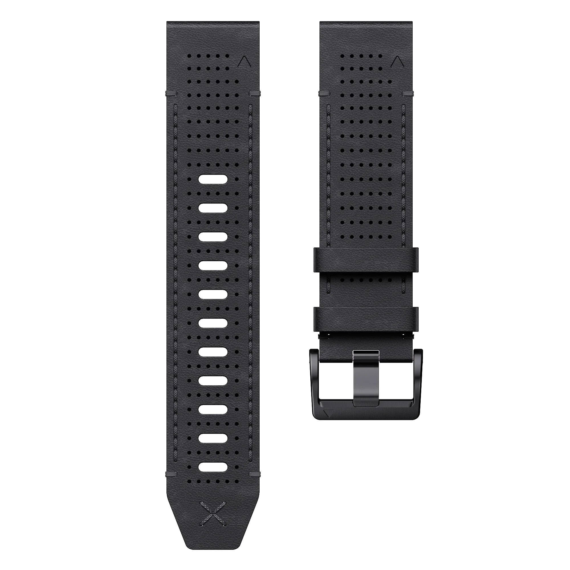 Bracelet Quick - Fit | 22mm (Cuir performance) - Noir - quickz - it