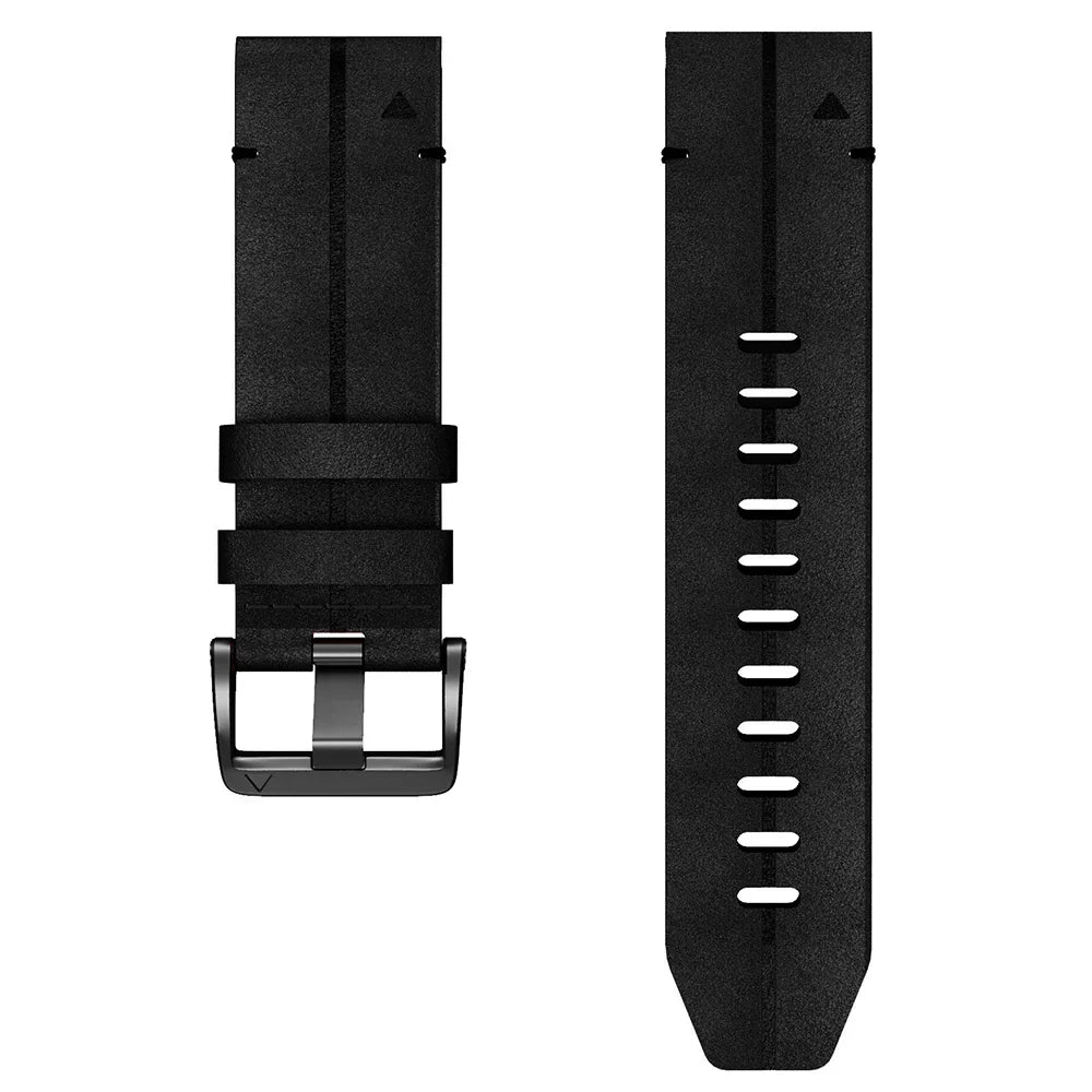 Bracelet Quick - Fit | 22mm (Cuir véritable et titane) - 2 couleurs - quickz - it