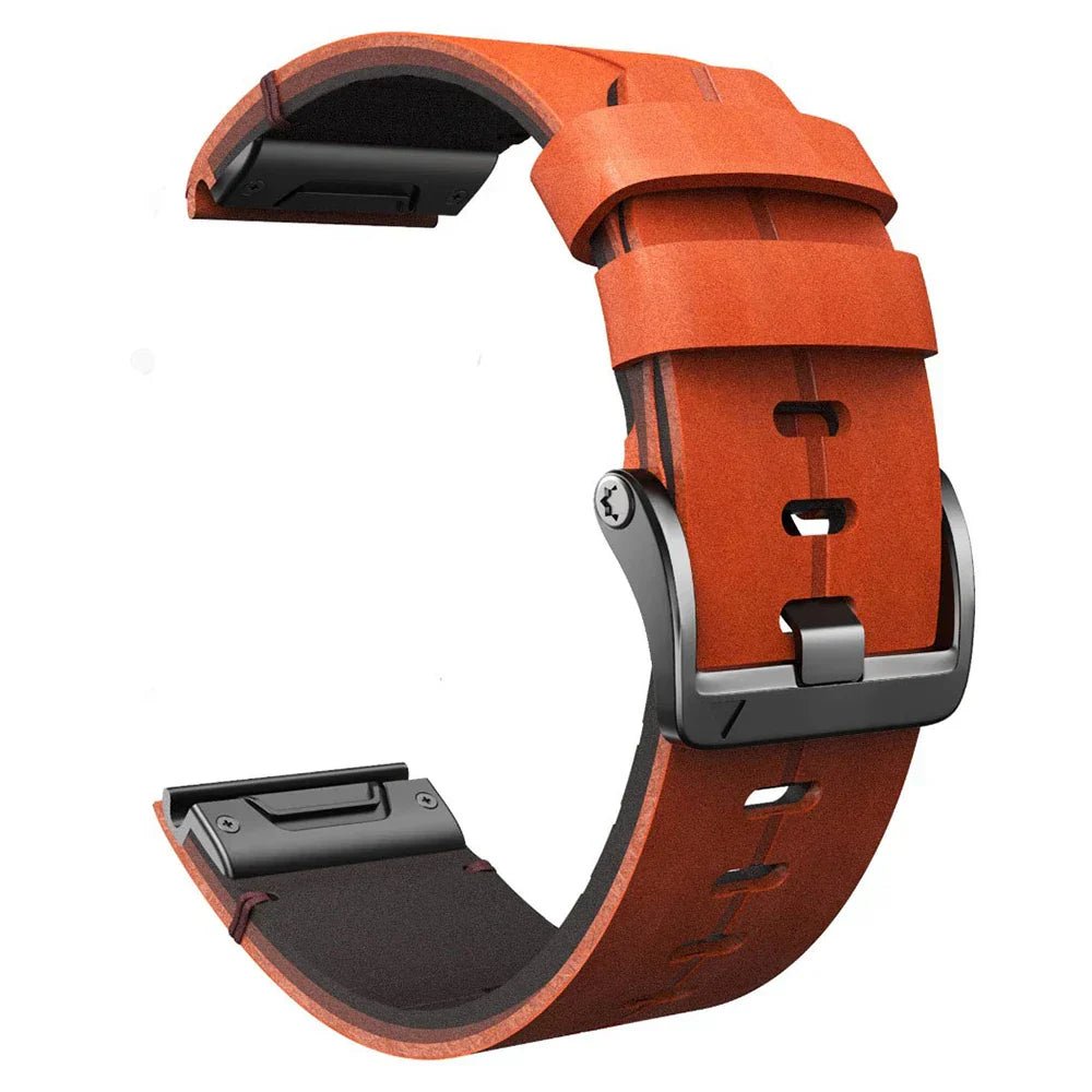 Bracelet Quick - Fit | 22mm (Cuir véritable et titane) - 2 couleurs - quickz - it