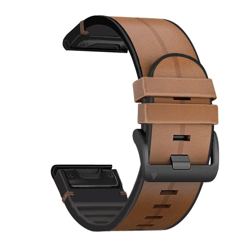 Bracelet Quick - Fit | 26mm (Cuir sportif) - 4 couleurs - quickz - it