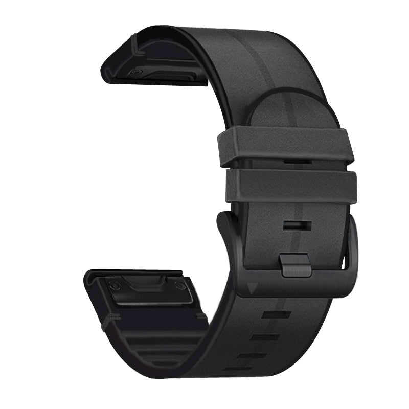 Bracelet Quick - Fit | 26mm (Cuir sportif) - 4 couleurs - quickz - it
