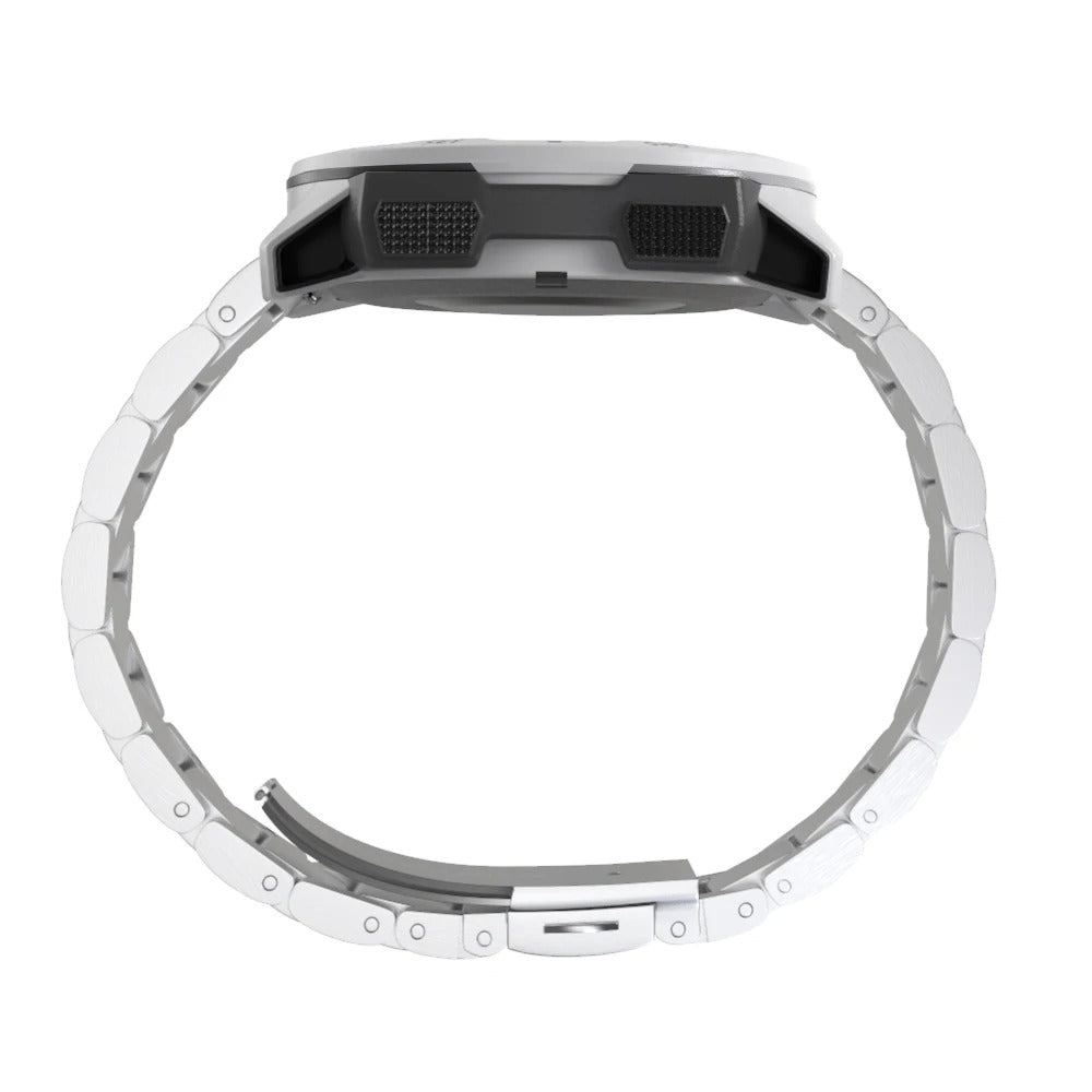 Bracelet Quick - Release | 22mm (Acier inoxydable à maillon) - 2 couleurs - quickz - it