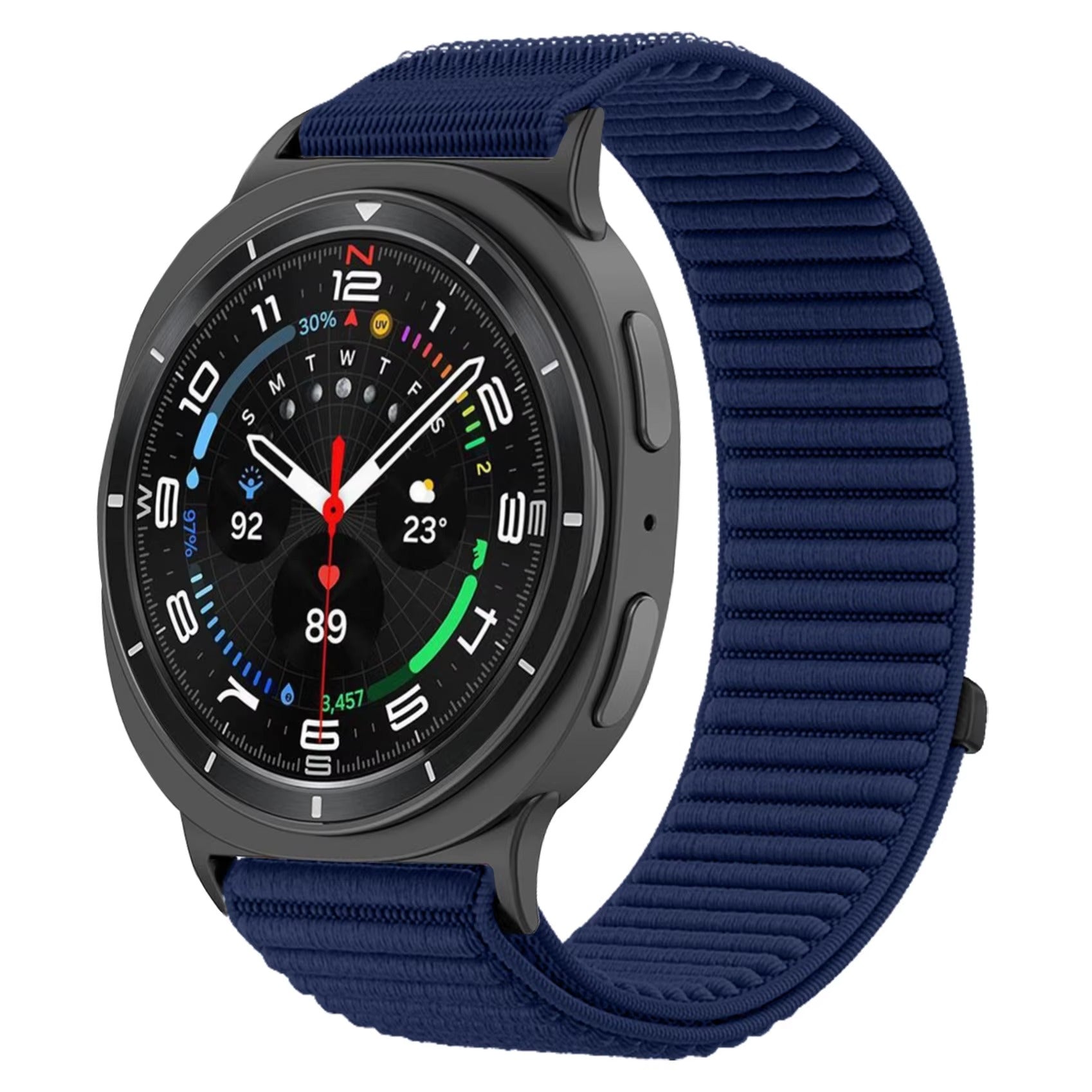 Bracelet Samsung | Galaxy Watch 8 (Nylon velour) - quickz - it