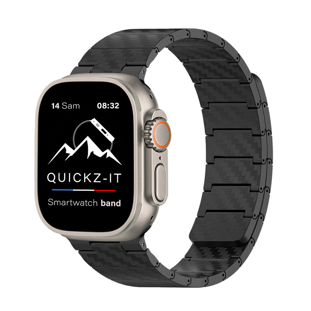 Eclipse | Bracelet Fibre de Carbone (magnétique) - quickz - it