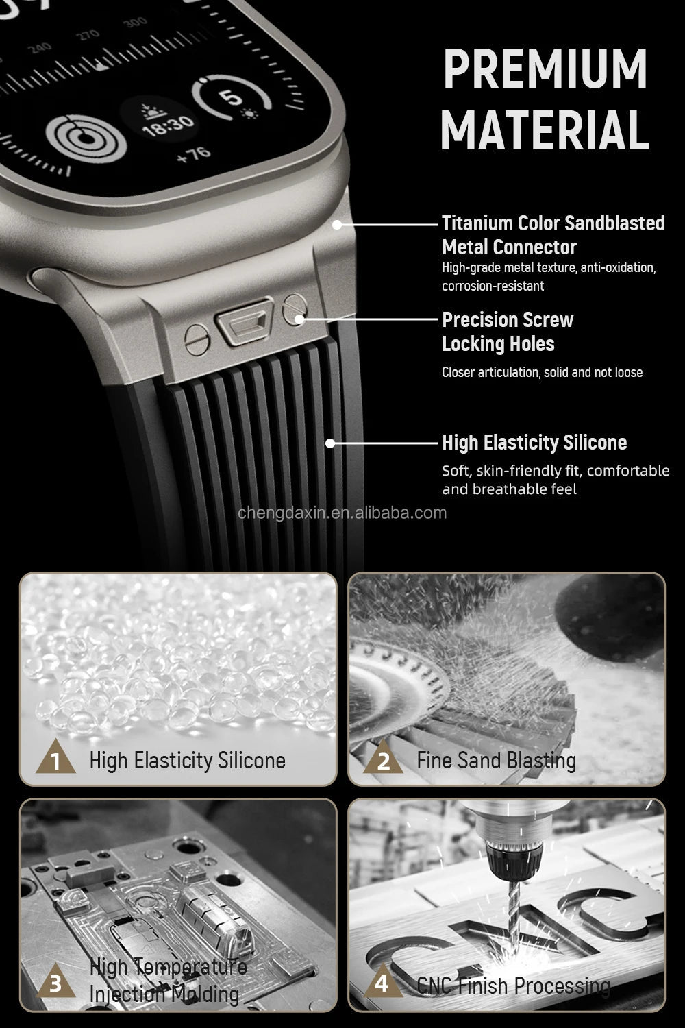 Elite | Bracelet Silicone - quickz - it
