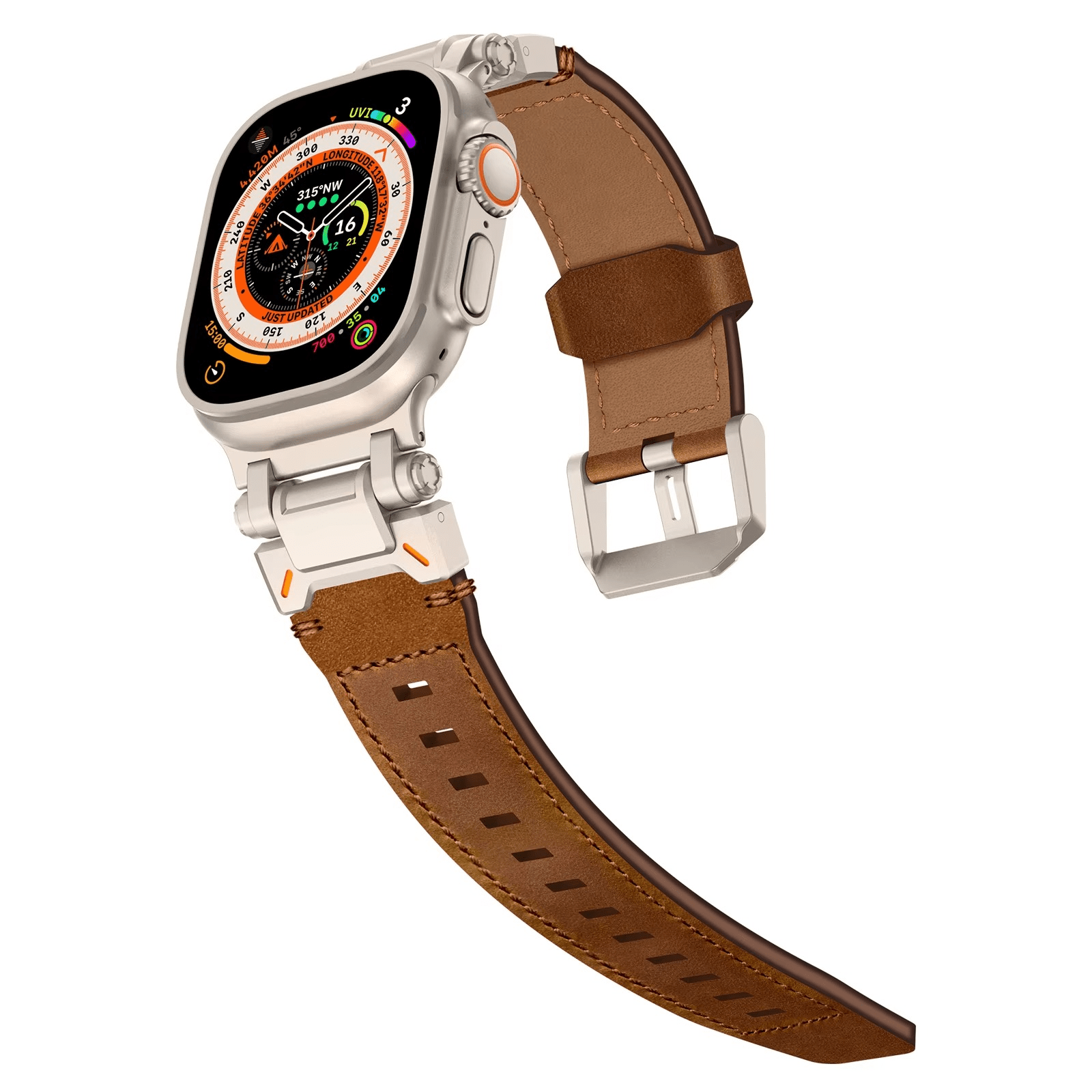 Eternel | Bracelet Cuir & Titane - quickz - it