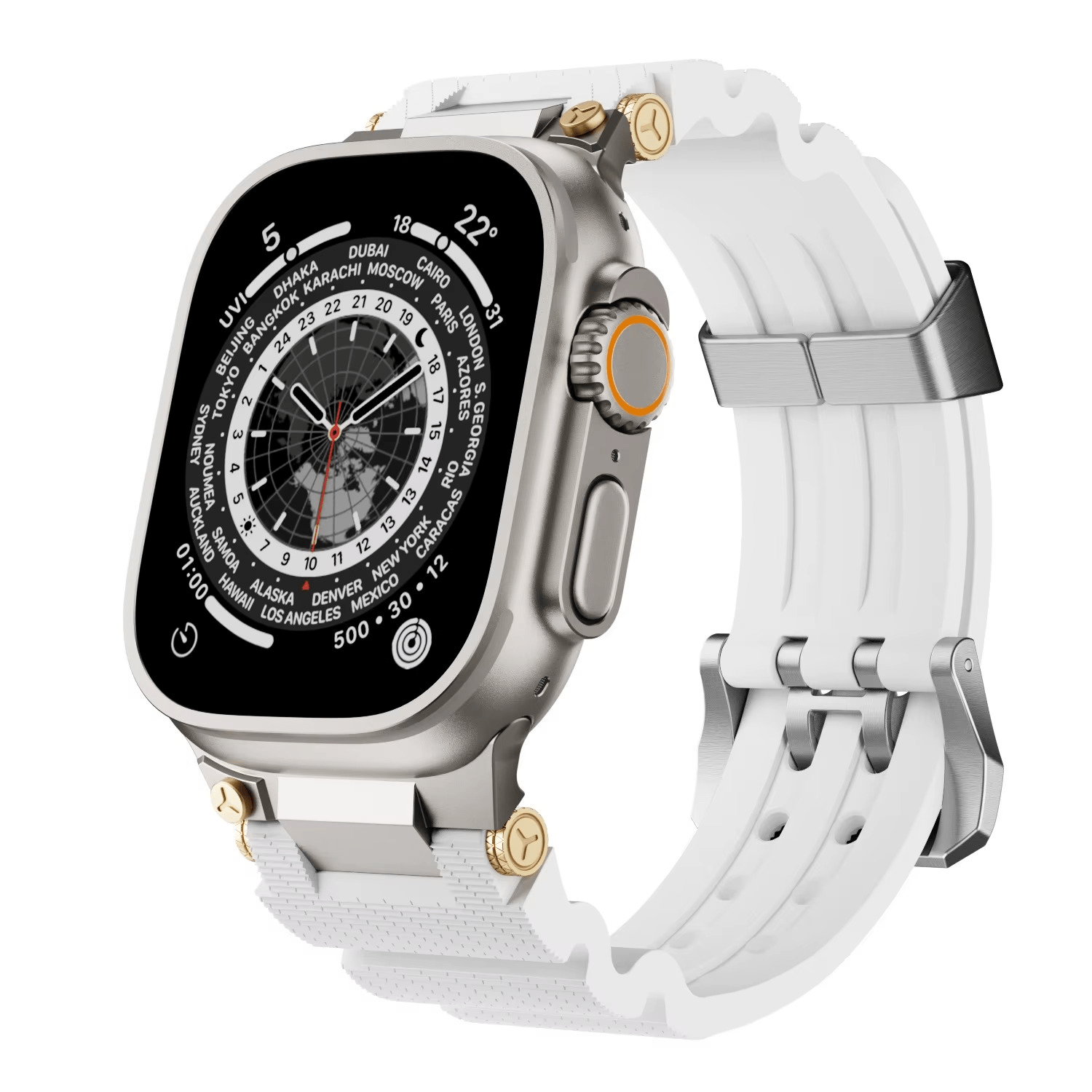 Graal | Bracelet Silicone & Plaqué Or - quickz - it