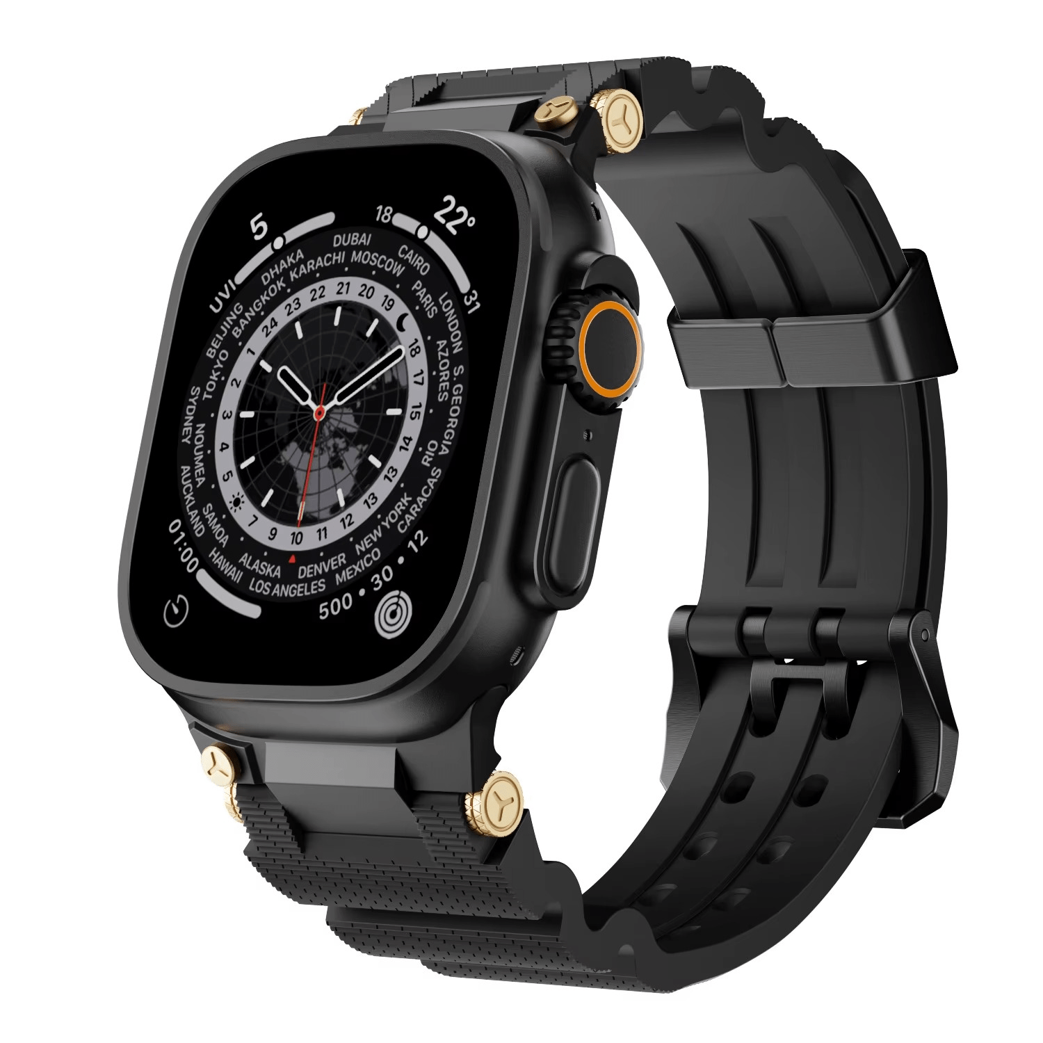 Graal | Bracelet Silicone & Plaqué Or - quickz - it