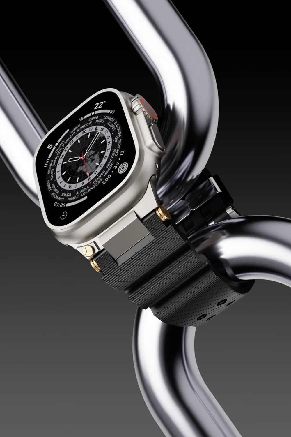 Graal | Bracelet Silicone & Plaqué Or - quickz - it