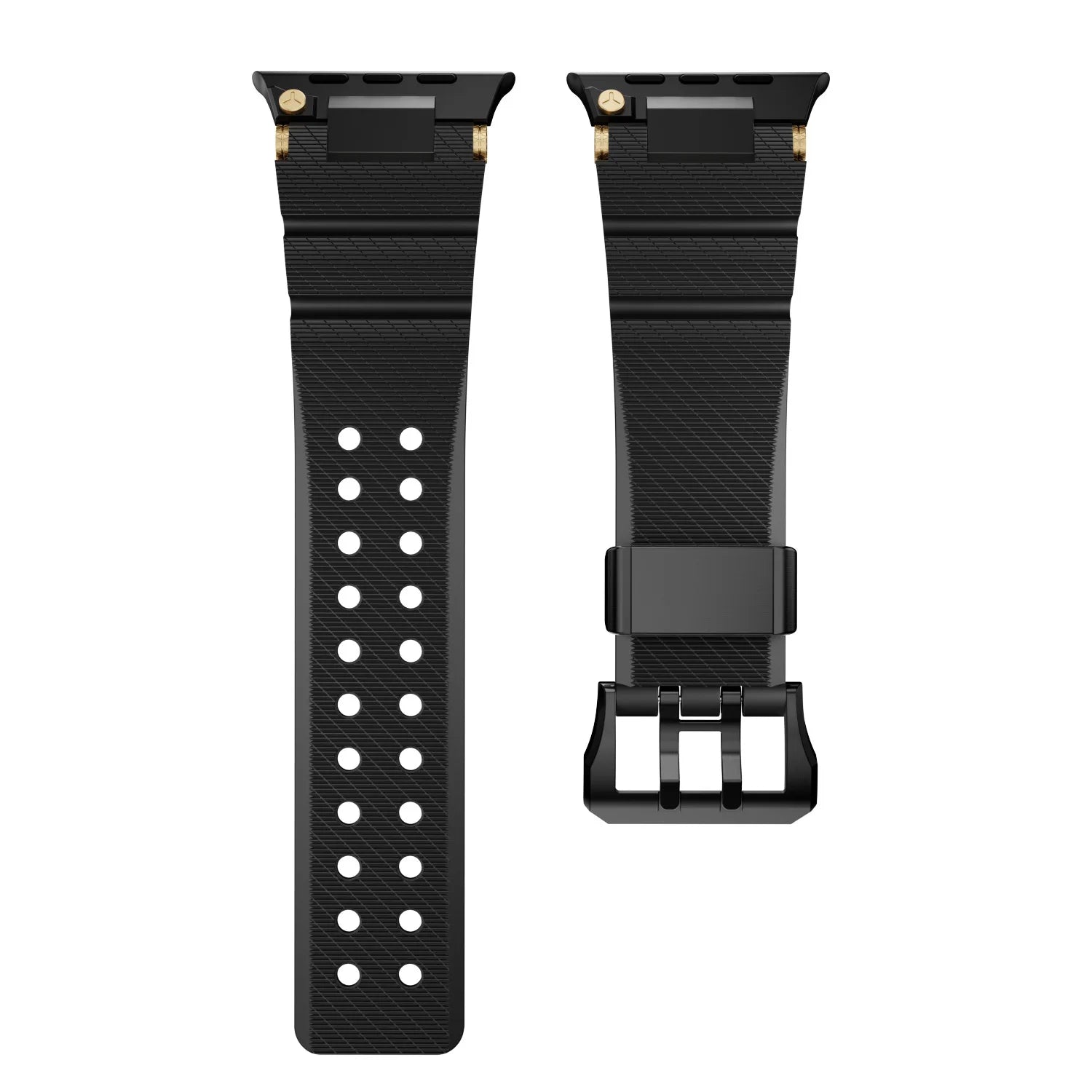 Graal | Bracelet Silicone & Plaqué Or - quickz - it