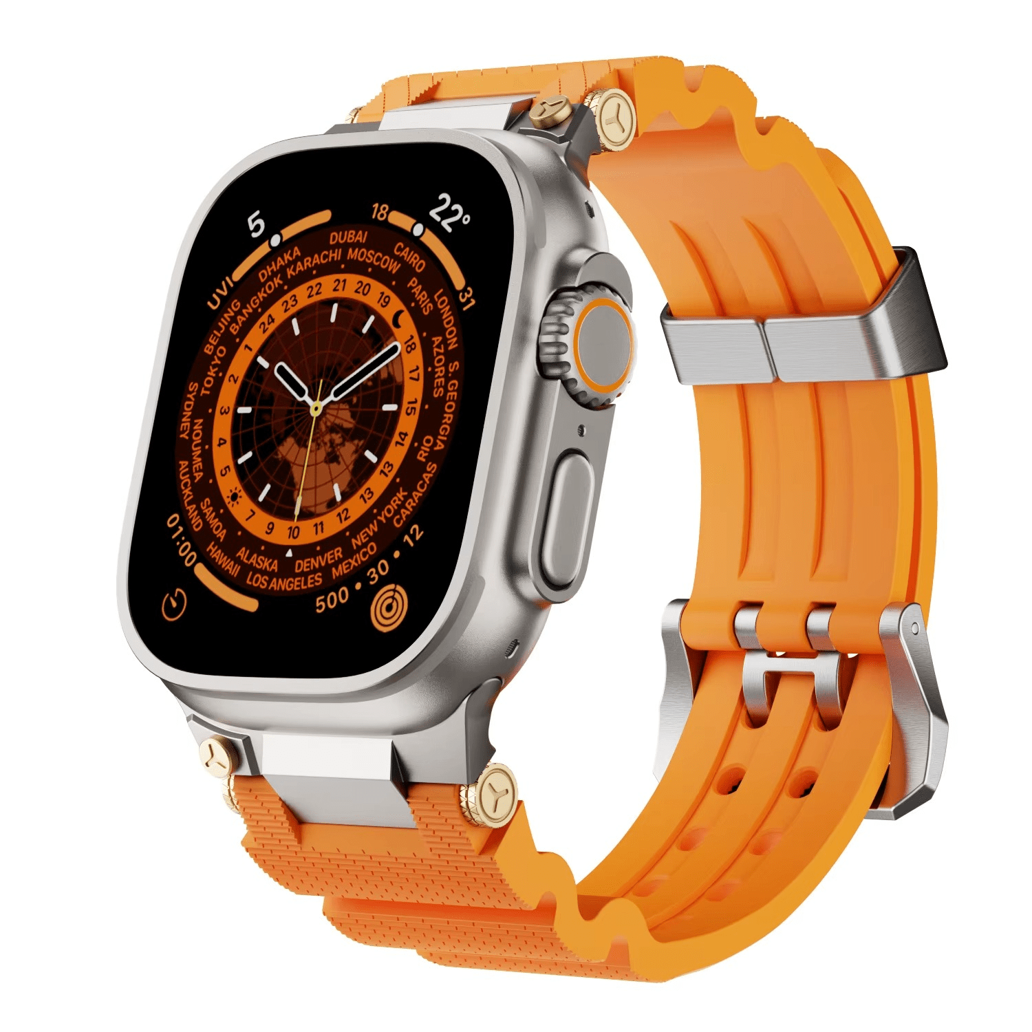 Graal | Bracelet Silicone & Plaqué Or - quickz - it